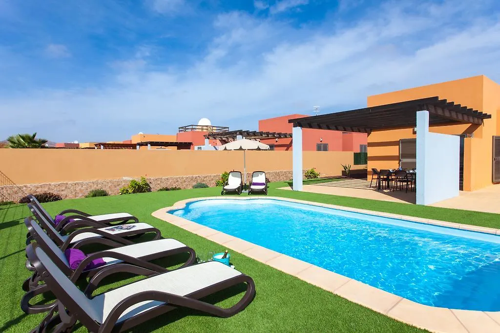 Villa Con Piscina ,Vista Mar Y Campo De Golf Caleta De Fuste